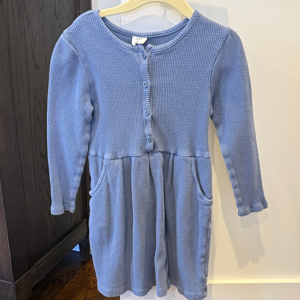 GAP Kids Casual Dress in Blue
